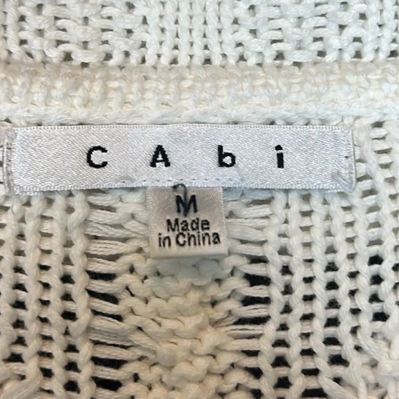 CAbi Cable Knit Open Front Cardigan - Picture 2 of 5